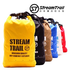 日本【Stream Trail】超輕量透氣防水包 S號 戶外活動 水上活動 後背包 防水包包 大容量 輕量型 多功能