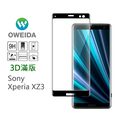 75折【oweida】Sony XZ3 3D曲面滿版鋼化玻璃貼(全膠)