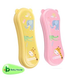 [ Baby House ] 韓國可愛小象筷子收納盒/湯匙收納盒
