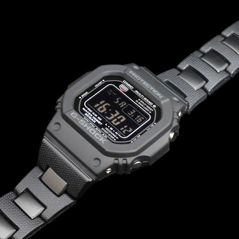 G-SHOCK CASIO 卡西歐太陽能六局電波軍事武裝黑反白電子鍊帶腕錶型號：GW-M5610BC-1【神梭鐘錶】 - PChome 商店街