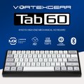 【Vortex】 Tab60 60% PBT DSA鍵帽 機械鍵盤 藍牙雙模 cherryMX(靜音紅軸/靜音黑軸)