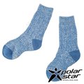 【PolarStar】兒童保暖雪襪『藍綠』P19613 露營.戶外.登山.保暖襪.彈性襪.休閒襪.中筒襪.短筒襪.兒童襪.襪子