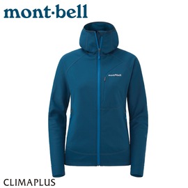 【Mont-Bell 日本 女 Trail Action Parka 連帽外套《水手藍》】1106543/刷毛外套/四向彈性/排汗休閒外套/透氣排汗