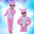 A012可愛小粉豬兒童動物裝化裝舞會表演造型派對服