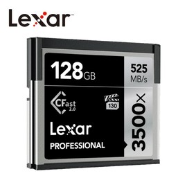Lexar®Professional 3500x CFast™ 2.0 高速記憶卡 128G