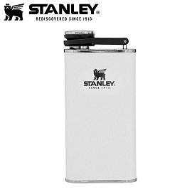 [ STANLEY ] SS Flask 經典酒壺 0.23L 簡約白 / 冒險系列 / 10-00837-154