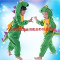 A018可愛小恐龍兒童動物裝化裝舞會表演造型派對服