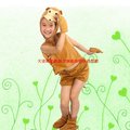 A059可愛兒童小猴子兩件式動物裝化裝舞會表演造型派對服