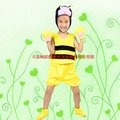 A078可愛兒童小蜜蜂兩件式動物裝化裝舞會表演造型派對服