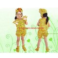 A053可愛兒童小老虎兩件式動物裝化裝舞會表演造型派對服