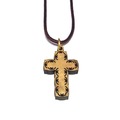 天主教聖物 以色列進口 十字架 橄欖木 項鍊 掛飾 13-33