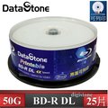 DataStone 空白光碟片 A+ 藍光 Blu-ray 4X BD-R DL 50GB 亮面相片滿版可印片/3760dpi X25P