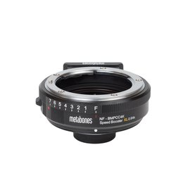 Metabones專賣店:Nikon G -BMPCC 4K Speed Booster XL 0.64x 轉接環 (黑魔法BMPCC 4K)