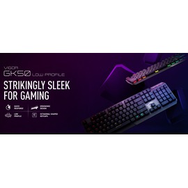 【MSI 微星】Vigor GK50 Low Profile 電競鍵盤 繁中注音版『高雄程傑電腦』
