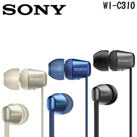 SONY 索尼 WI-C310 藍芽耳機 藍/金/黑