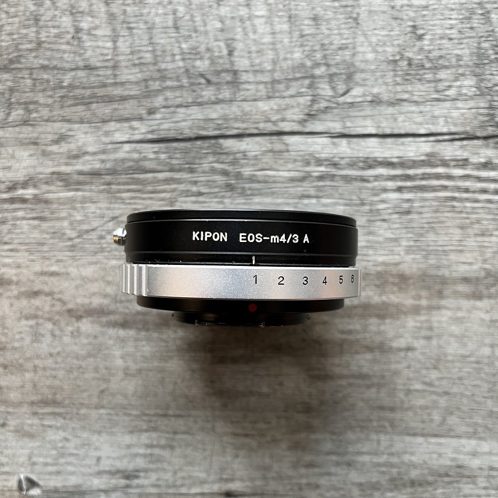 鏡花園【二手良品】KIPON Canon EF to M43 mount 轉接環 ► 新降價