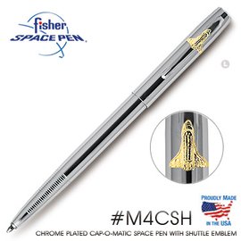 Fisher Space Pen M4系列Cap-O-Matic 太空梭徽章筆夾太空筆 #FISHER M4CSH