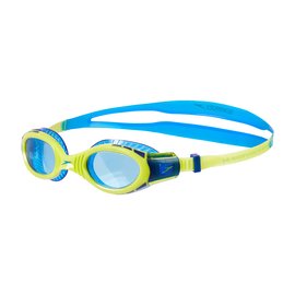 Speedo 兒童運動泳鏡 Futura Biofuse Flexiseal SD811595C585 萊姆綠/藍 游遊戶外Yoyo Outdoor