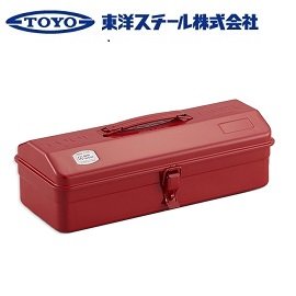 [ TOYO ] 提把山型工具箱 紅 / 東洋ЗХみю 日本製 / Y-350R