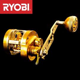 ◎百有釣具◎日本RYOBI VARIUS 右手/左手 鼓式捲線器 規格:GR-30R 15kg煞車力 船釣 /龍蝦適用