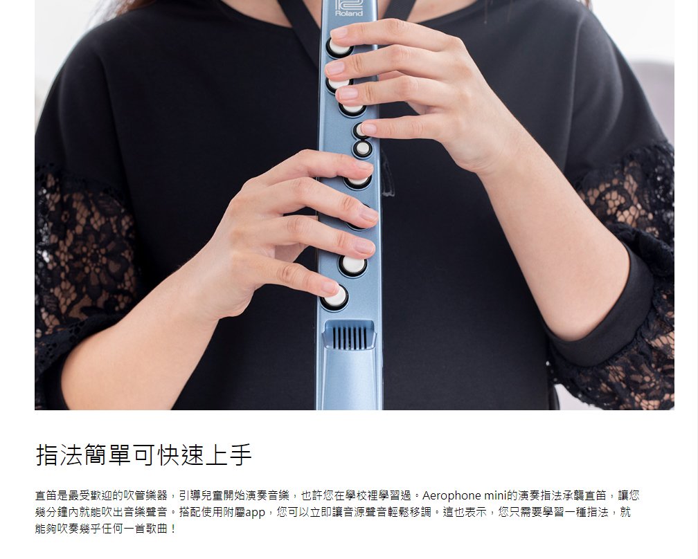 Roland Aerophone mini AE-01 小型數位電子吹管⠀ 民風樂府