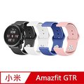 AMAZFIT華米 GTR 47mm 純色矽膠運動替換手環錶帶