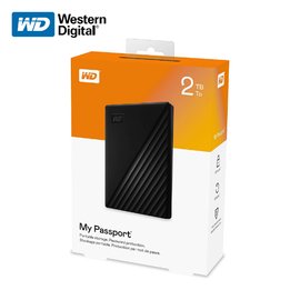 Western Digital 威騰 WD 2TB 新款 My Passport 2.5吋 行動硬碟 時尚黑 (WD-MPNEW-K-2TB)