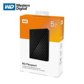 Western Digital 威騰 WD 5TB 新款 My Passport 2.5吋 行動硬碟 時尚黑 (WD-MPNEW-K-5TB)