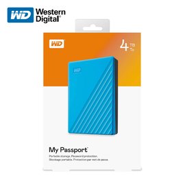 Western Digital 威騰 WD 4TB 新款 My Passport 2.5吋 行動硬碟 藍色 (WD-MPNEW-B-4TB)