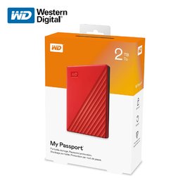 Western Digital 威騰 WD 2TB 新款 My Passport 2.5吋 行動硬碟 紅色 (WD-MPNEW-R-2TB)