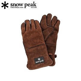 [ Snow Peak ] 耐熱皮手套 / SP Campers Mitten / UG-023BR