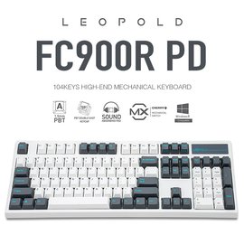 | MOJO | Leopold FC900R PD Sky 白深灰 2020 PBT二射成型字體正刻英文 靜音紅軸