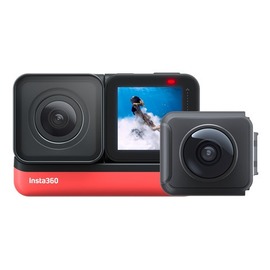 む現貨x1め河馬屋 Insta360 ONE R 360度運動攝影機 雙鏡頭套裝