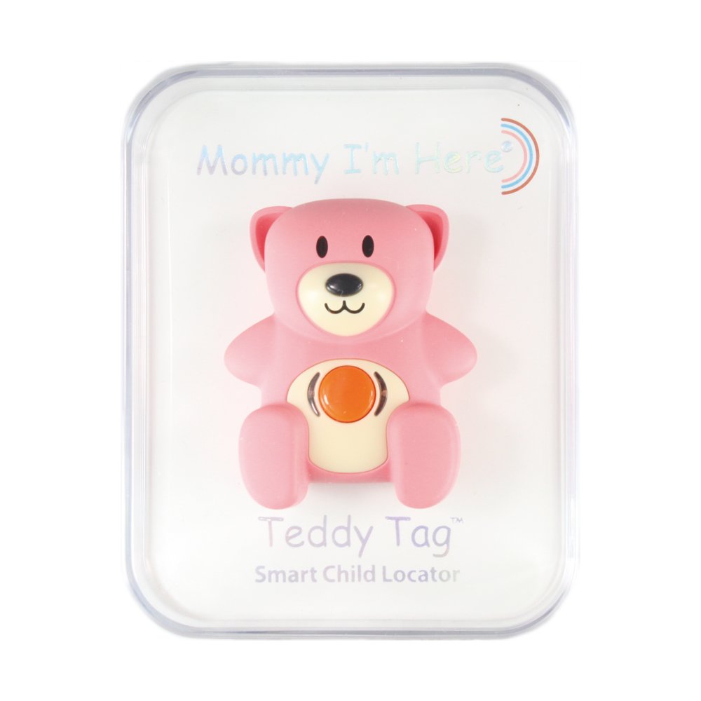 Mommyimhere (粉)兒童防丟器 警報追蹤器 美國品牌 台灣製造 藍牙技術 雅帝研發