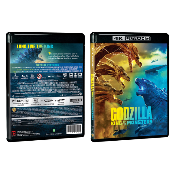 [藍光先生4K] 哥吉拉2：怪獸之王 UHD+BD 雙碟限定版 Godzilla：King of the Monsters