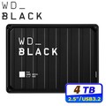 WD 黑標 P10 Game Drive 4TB 2.5吋電競行動硬碟(WDBA3A0040BBK-WESN)