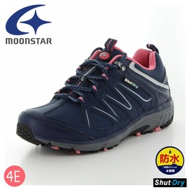 【MoonStar 月星 女 防水透濕健行鞋《深藍》】SPLT SDL01/防水戶外運動鞋/登山鞋