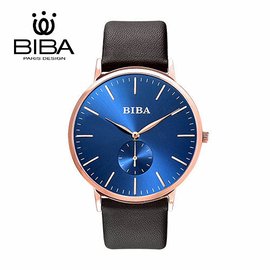 BIBA 碧寶錶 永恆光影系列 藍寶石玻璃 石英錶 B773S302D 藍色 - 41mm