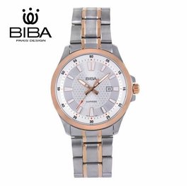 BIBA 碧寶錶 經典系列 藍寶石玻璃 石英錶 B122S101W 白色 - 40mm