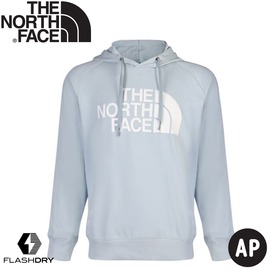 【The North Face 男 長袖針織帽T《淡藍》】497I/T恤/休閒長袖/休閒長袖