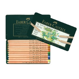 【FABER-CASTELL】輝柏 PITT藝術家級粉彩色鉛筆 12色 / 盒 112112