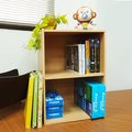 【樂活家】DIY組合收納層櫃/2層/二層空櫃/木紋色