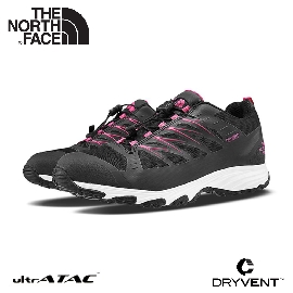 【The North Face 女 DryVent徒步鞋《瀝灰/粉紅》】4PF8/登山鞋/越野鞋/健行鞋/跑步/路跑/耐磨