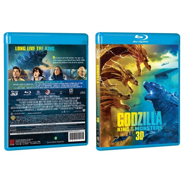 [藍光先生BD] 哥吉拉2：怪獸之王 3D+2D 雙碟限定版 Godzilla：King of the Monsters