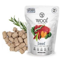 紐西蘭WOOF狗狗冷凍乾燥生食餐 牛肉 1KG 脫水糧 凍乾
