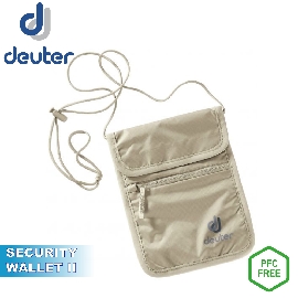 【Deuter 德國 Security Wallet II 隱藏式錢包《卡其》】3942116/防盜/側背包/貼身包/零錢包/運動腰包