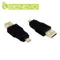 BENEVO 迷你USB2.0 A公對Micro USB公轉接頭