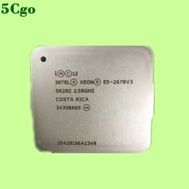 5Cgo【代購七天交貨】正式版INTEL XEON E5 2678V3 E5 2690V3 12核24線程CPU 2.5G