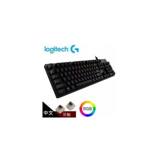 【logitech 羅技】G512 RGB 機械遊戲鍵盤｜GX觸感茶軸