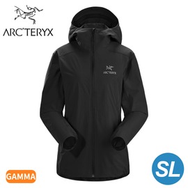 【ARC'TERYX 始祖鳥 女 Gamma SL軟殼外套《黑》】25135/薄外套/夾克/防風外套